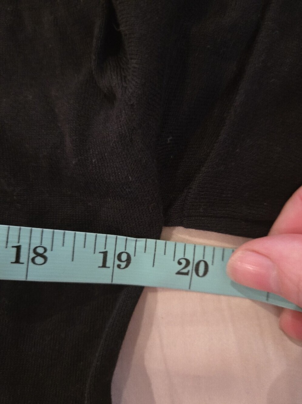 COS | Black Minimalist Mock Neck Knit Top, Size XS - Picture 5 of 7